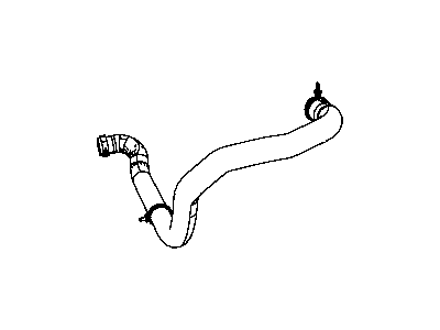 Dodge Nitro Radiator Hose - 55037789AE