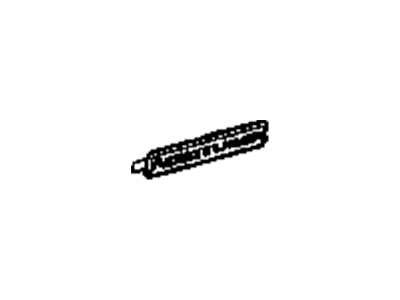 Mopar 55364877AA Nameplate