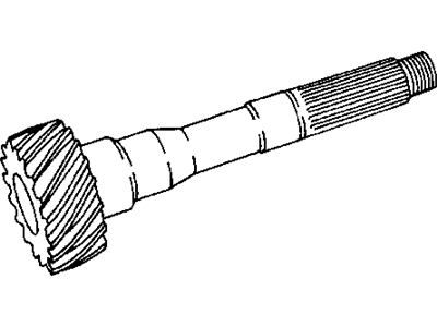 Mopar 4659626 Shaft-Transfer Gear