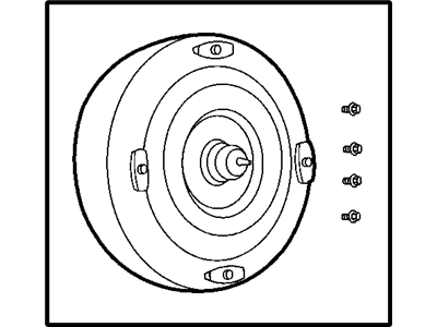 Chrysler 300M Torque Converter - R5093944AC