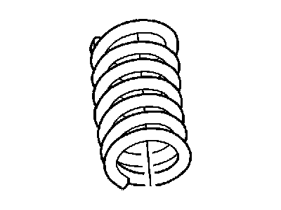 Mopar 52106607AA Front Coil Spring