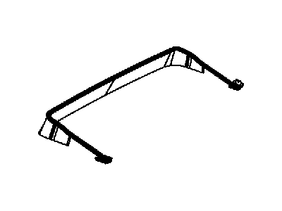 Mopar 68082481AA DEFLECTOR-SUNROOF Wind