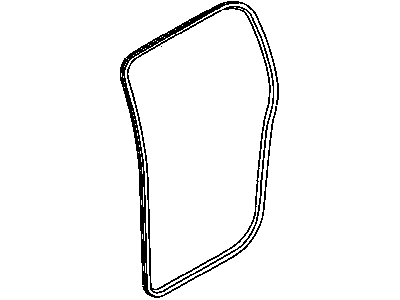 Mopar 55362046AB Seal-Rear Door