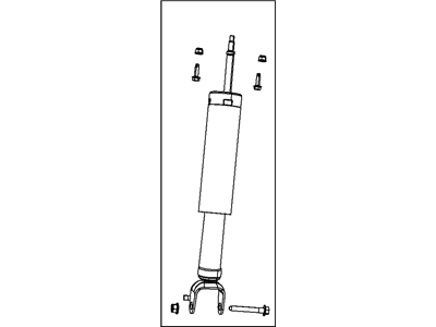 2011 Jeep Grand Cherokee Shock Absorber - 68069676AC