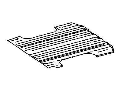 Mopar 68008310AA Pan-Rear Floor