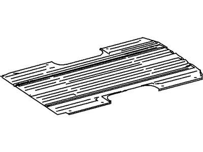 Mopar 68008309AA Pan-Rear Floor