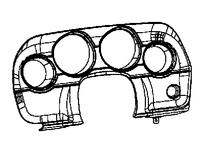 Mopar 1NT44XDVAA Bezel-Instrument Cluster