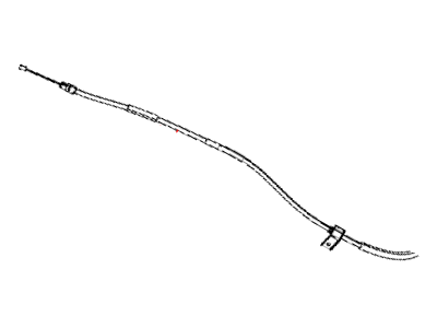 2010 Dodge Grand Caravan Parking Brake Cable - 4721494AG