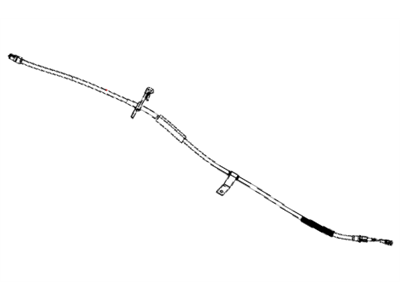 Dodge Grand Caravan Parking Brake Cable - 4721493AG