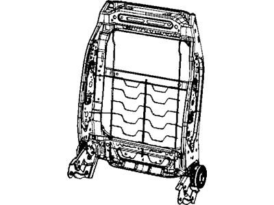 Mopar 5183351AA Panel-Seat Back