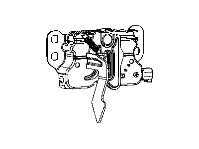 Ram 2500 Hood Latch - 68159725AA