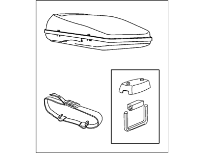 Mopar 82207341AB Carrier-Luggage