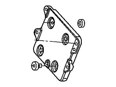 Mopar 5086969AA Support-Engine Control Module