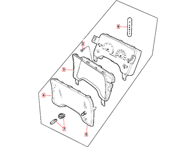 Mopar 56045784AD Cluster