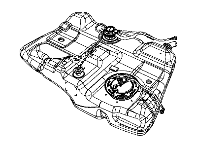 Mopar 68079329AC Fuel Tank