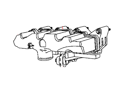 2004 Chrysler PT Cruiser Intake Manifold Gasket - 5080385AA