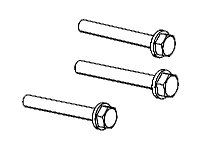 Mopar 6104206AA Screw-HEXAGON FLANGE Head