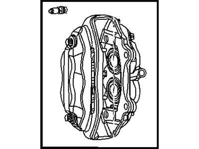 Mopar 68002158AA CALIPER-Disc Brake