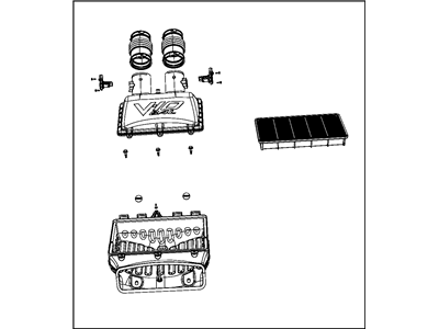 Mopar 5037935AC Air Cleaner