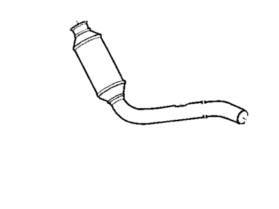 2002 Chrysler Prowler Catalytic Converter - 4815992AE