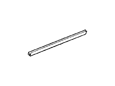 Mopar 5065998AA WEATHERSTRIP-Rear Door Belt