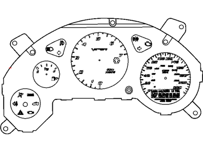 Dodge Viper Speedometer - 5029721AB