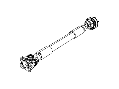 thumbnail image 2 of Front Drive Shaft Assembly For 2007-2012 Jeep Liberty & Dodge Nitro AWD – Replaces 938-171 2 of 6