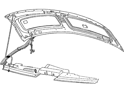 Mopar 55347225 Bumper-Hood