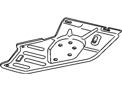 Mopar 52059223AA Plate-Transfer Case SKID