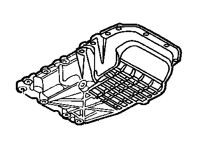 2003 Chrysler Concorde Oil Pan - 4663841AD