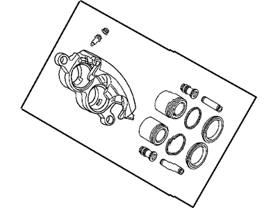 Mopar 5018236AA CALIPER-Disc Brake