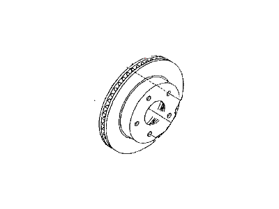 Mopar 52009801AA Brake Rotor