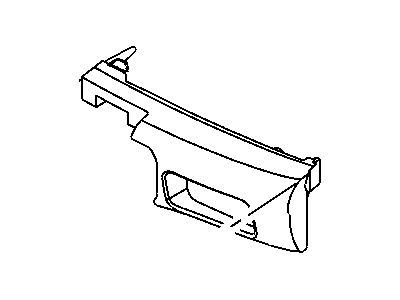 Mopar 5116173AC ABSORBER-Rear Bumper FASCIA