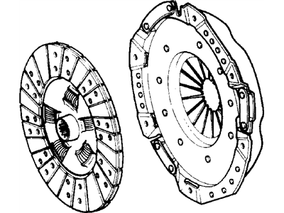 Mopar 52107570 Clutch Kit Pressure Plate And Disc