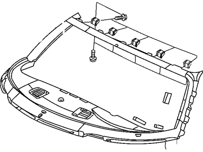 Mopar QM22MX4AC Frame-Windshield Surround