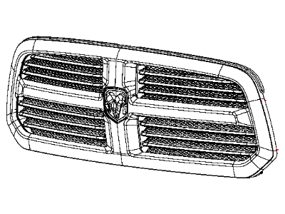 Mopar 68094301AB Radiator