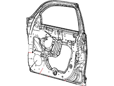 Mopar 5066966AD Door-Front