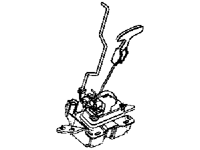 Mopar 4589014AB Power Release Latch Assembly