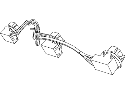 Mopar 55077719AA Wiring-License Lamp