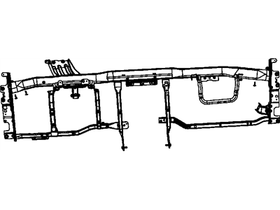 Mopar 68056691AA Reinforce-Instrument Panel