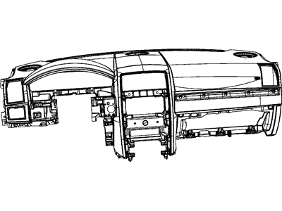 Mopar 1MD47ZJ8AA Panel-Instrument Panel