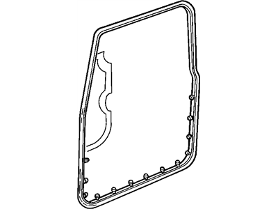 2000 Jeep Wrangler Door Seal - 55177261AB