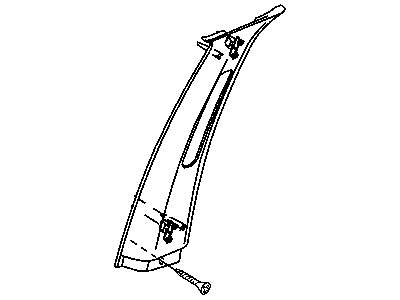 Mopar 5GY47TL2AC Panel-B Pillar