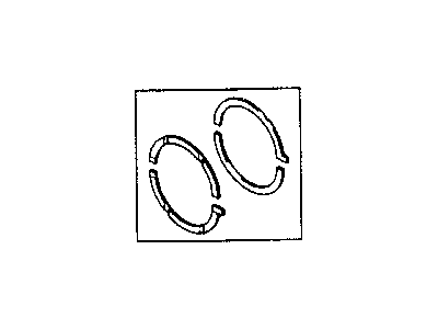 Dodge Spirit Crankshaft Thrust Washer Set - MD116890