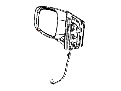 Chrysler Town & Country Car Mirror - 5113261AA