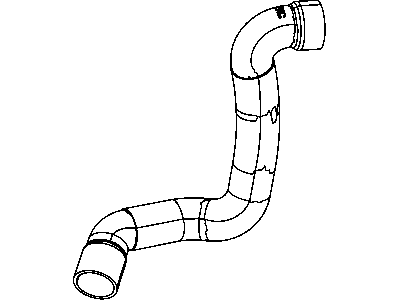 Mopar 4809886AC Hose-Charge Air Cooler To FLANGE