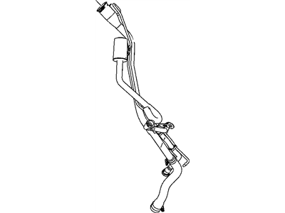 Mopar 52090315AG Tube-Fuel Filler