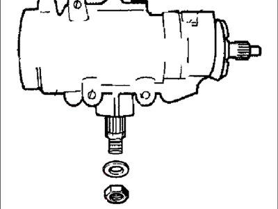 2002 Jeep Wrangler Rack And Pinion - 52089079AD