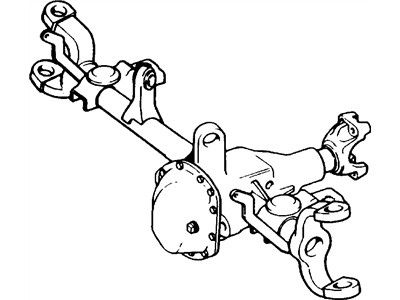 Mopar 4882464 Axle-Service Front