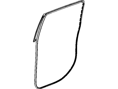 2017 Ram 3500 Door Seal - 55112362AE